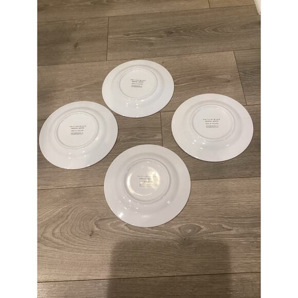 Pottery Barn Appetizer Plate Set Quote Funny Bar Cart Party Hostess Gift Classic - Picture 5 of 7